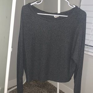 RIBBED GARAGE SWEATER